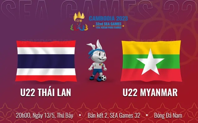 Trực tiếp U22 Thái Lan vs U22 Myanmar 20h, 13/5: Voi chiến gầm vang