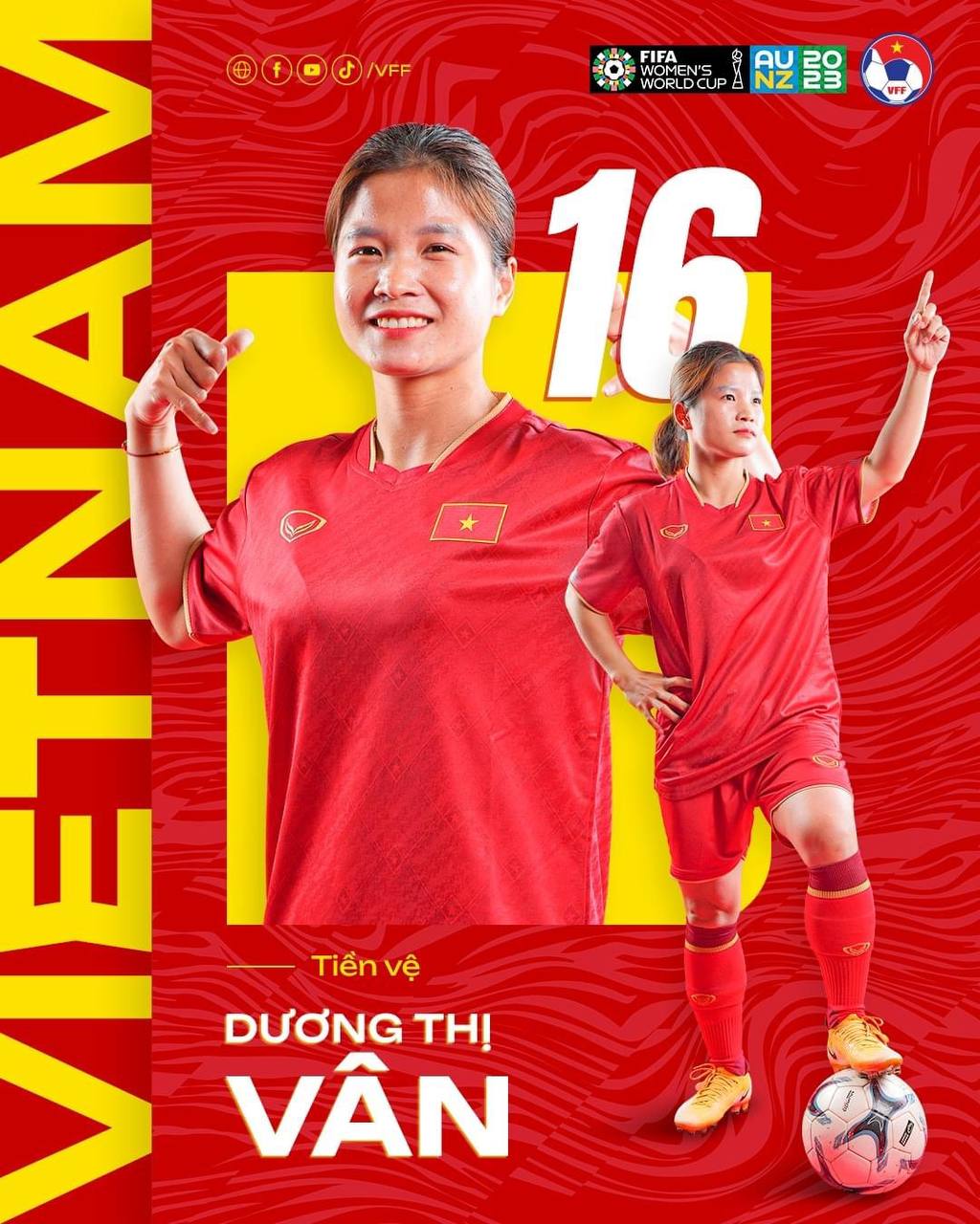 Nữ chiến binh sao vàng, tuyển nữ Việt Nam, World Cup bóng đá nữ 2023