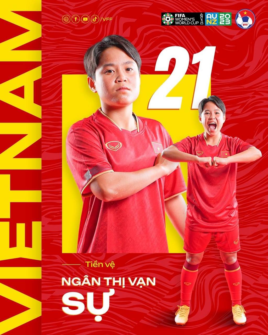 Nữ chiến binh sao vàng, tuyển nữ Việt Nam, World Cup bóng đá nữ 2023