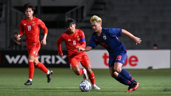 Trực tiếp U23 Myanmar vs U23 Campuchia