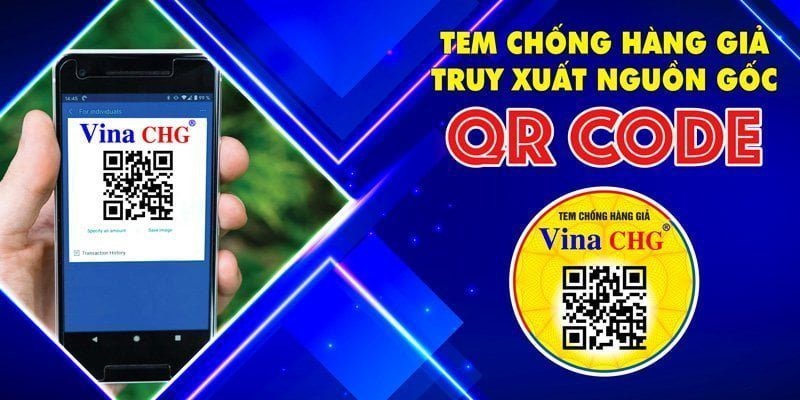 Vina CHG, tem chống giả