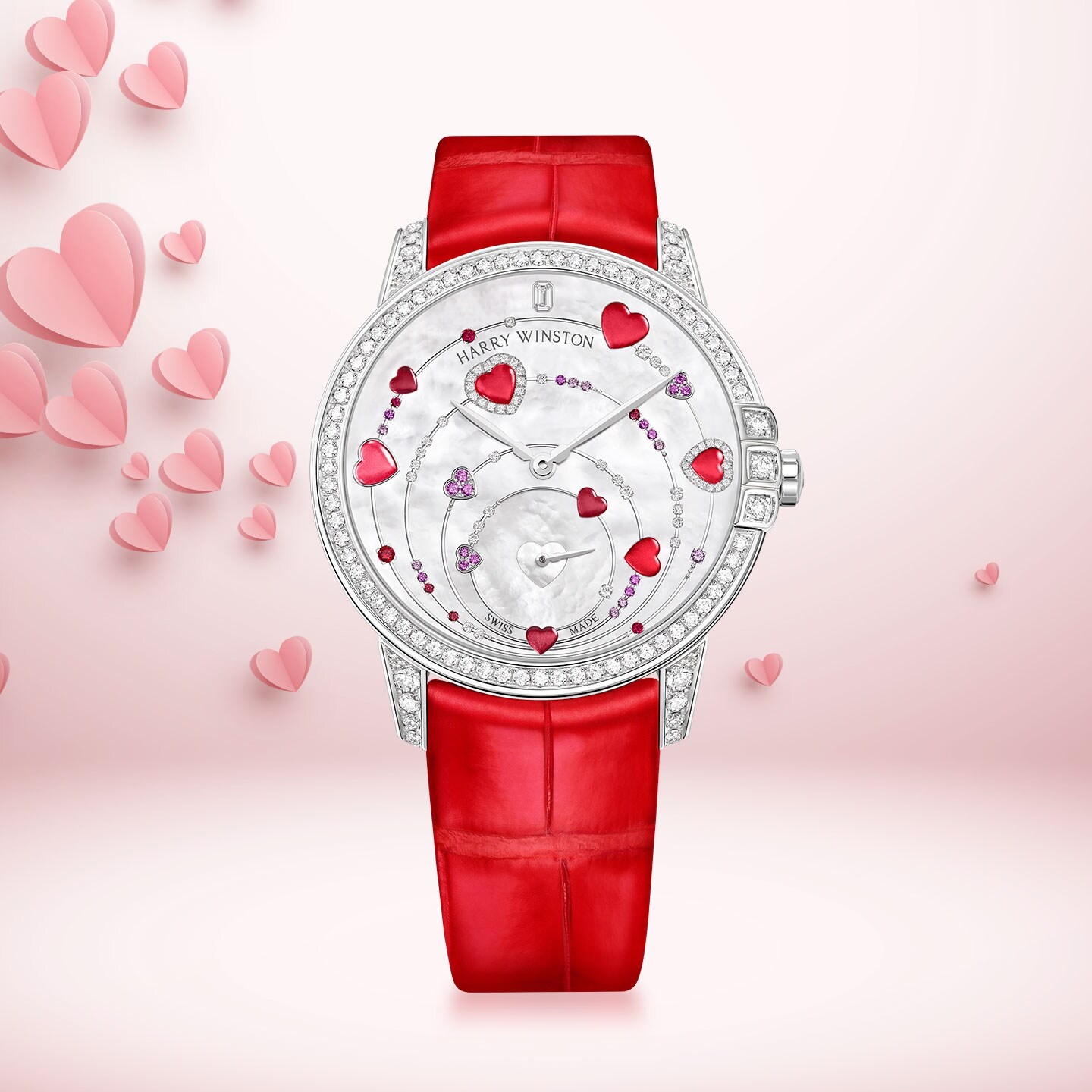 Đồng hồ Valentine, Swatch Sweet Embrace, Louis Vuitton Tambour Fiery Heart Automata, Blancpain Ladybird Colors Valentine's Day 2024, Breguet Reine de Naples 8925, Harry Winston Premier Valentine's Day, Quà tặng Valentine