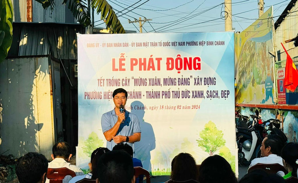 HANE, cây xanh, tặng cây xanh, Tết trồng cây, Thủ Đức