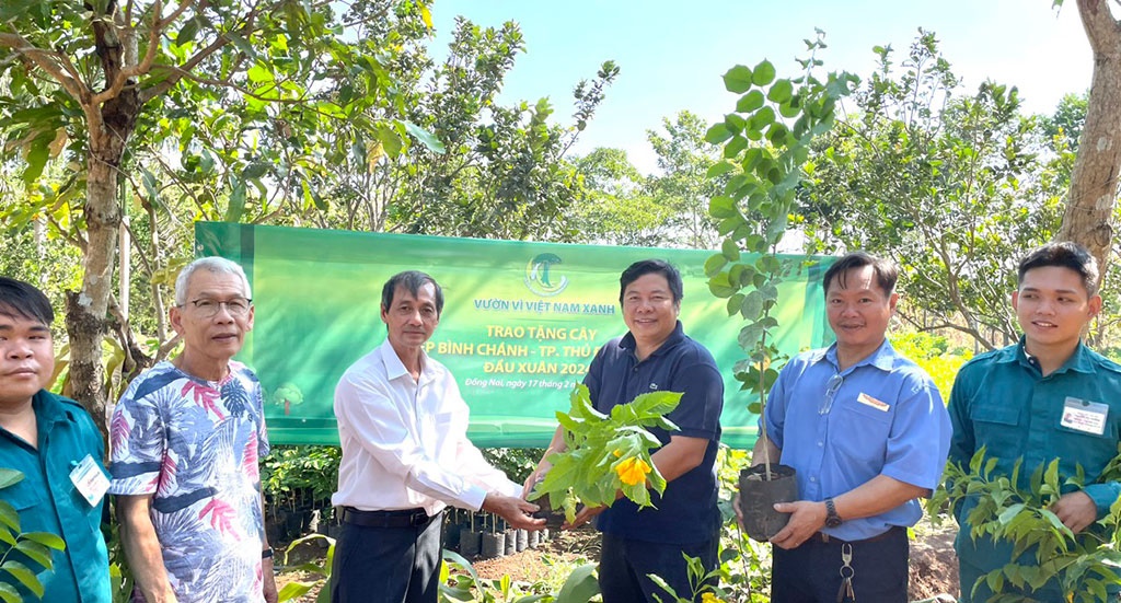 HANE, cây xanh, tặng cây xanh, Tết trồng cây, Thủ Đức
