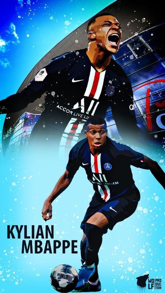 hình nền,  Kylian Mbappe, iPhone, hình nền cho iPhone