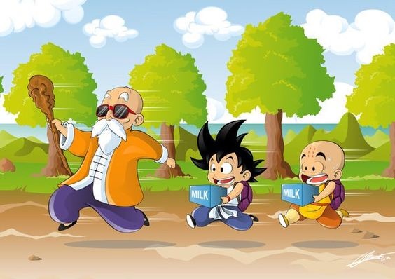 Ảnh nền Quy Lão tiên (Master Roshi), ảnh nền 7 viên ngọc rồng, ảnh nền dragon ball, Quy Lão Tiên Sinh