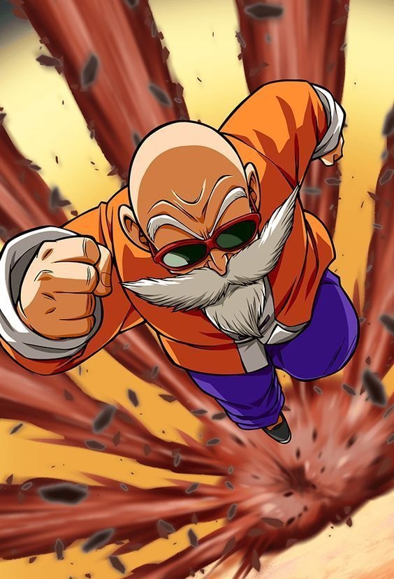 Ảnh nền Quy Lão tiên (Master Roshi), ảnh nền 7 viên ngọc rồng, ảnh nền dragon ball, Quy Lão Tiên Sinh