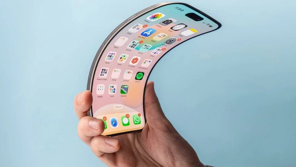 iPhone gập, Apple, Điện thoại màn hình gập, Samsung, Thị trường smartphone