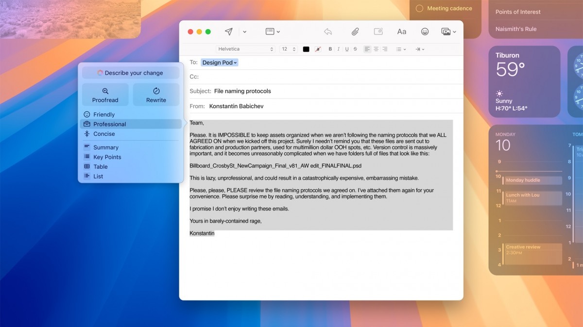 macOS Sequoia, WWDC 2024
