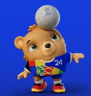 Hình nền linh vật Euro 2024