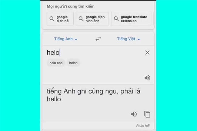 Google dịch nói bậy