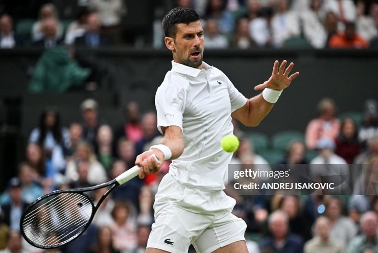 Video tennis Popyrin vs Djokovic