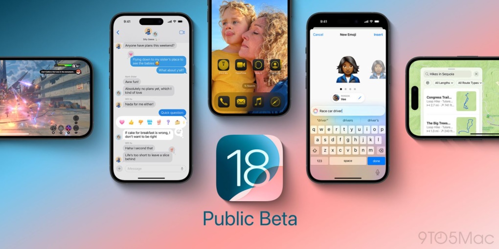 iOS 18 Public Beta, Apple
