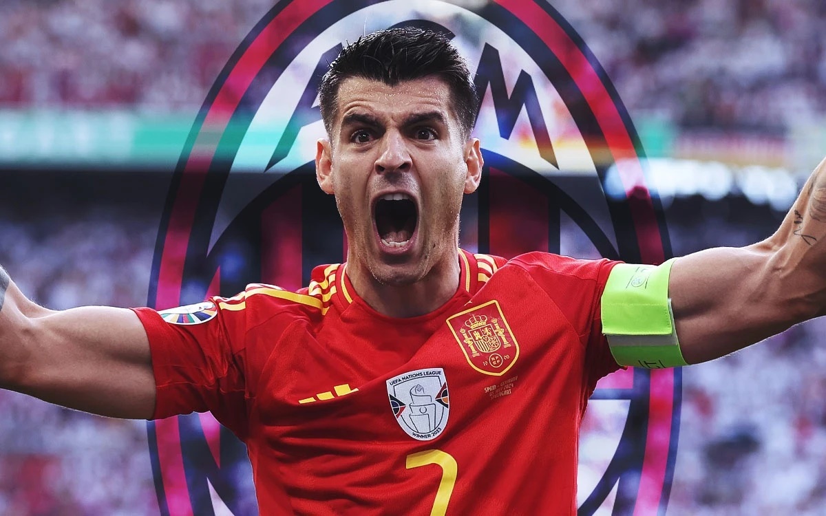 Morata rời Tây Ban Nha, Morata gia nhập AC Milan