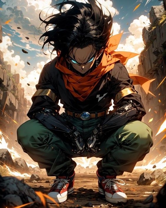 Hình nền Android 17 Dragon Ball, Android 17