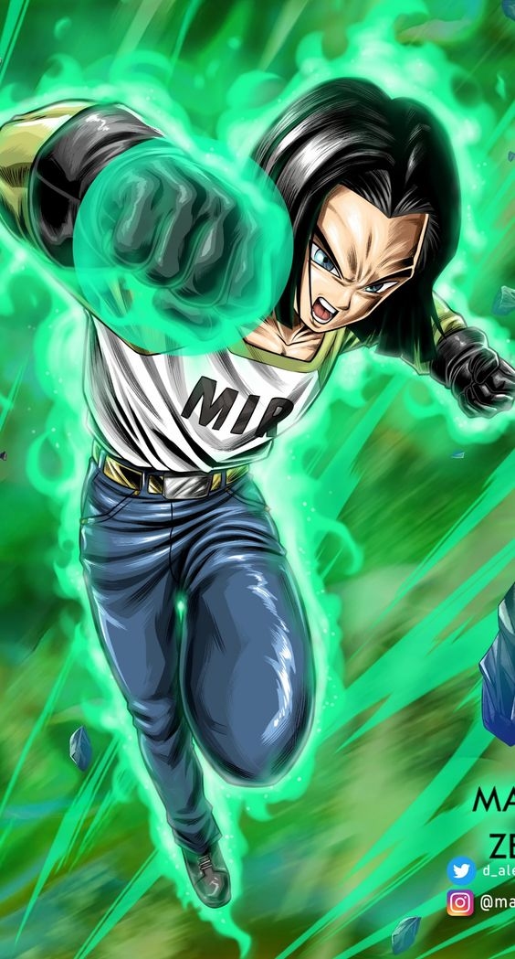 Hình nền Android 17 Dragon Ball, Android 17