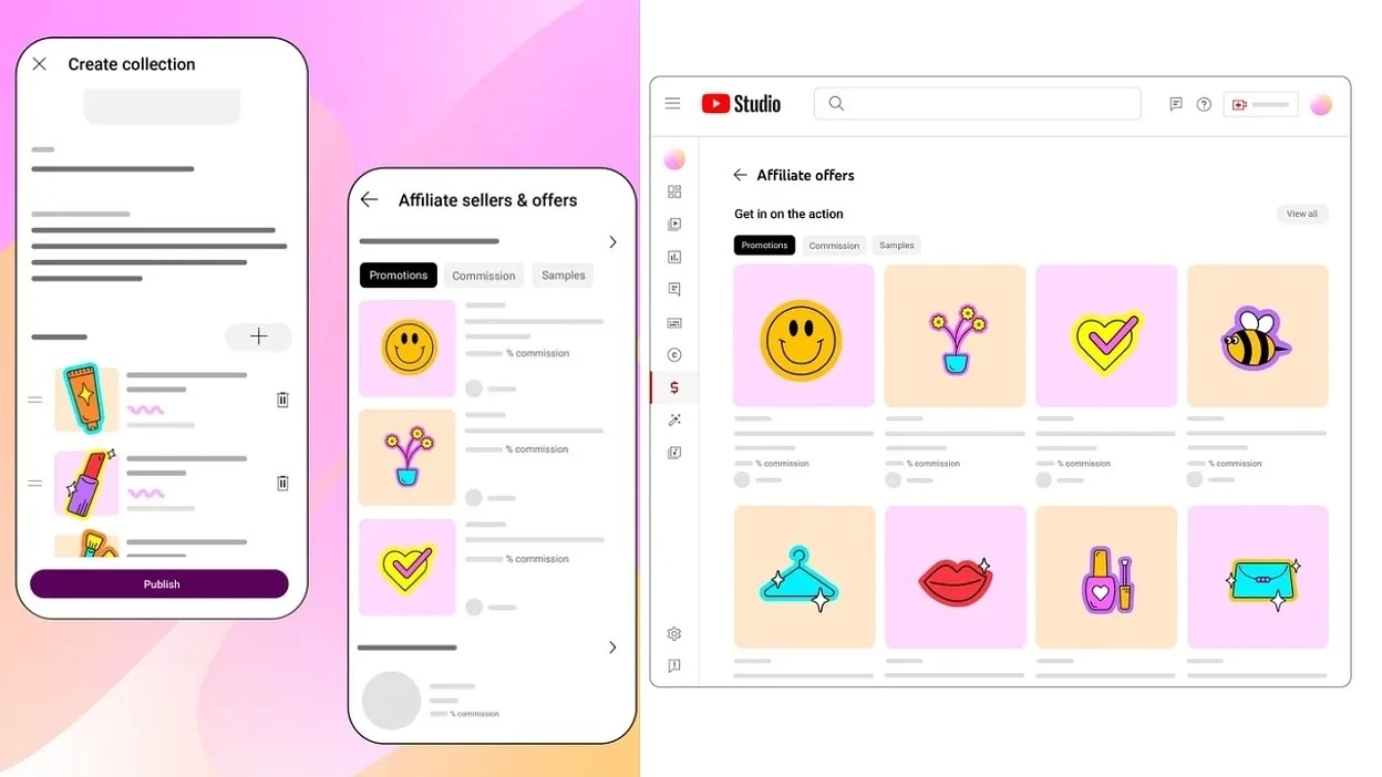 YouTube, Shopee, bán hàng trực tiếp, livestream, TikTok