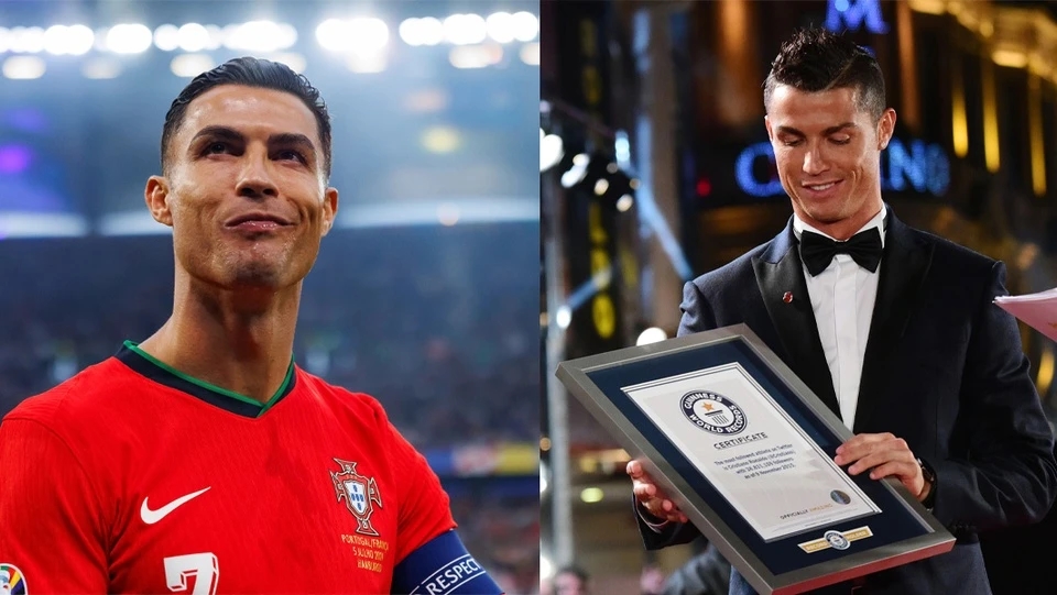 Cristiano Ronaldo, kỷ lục Guinness, YouTube