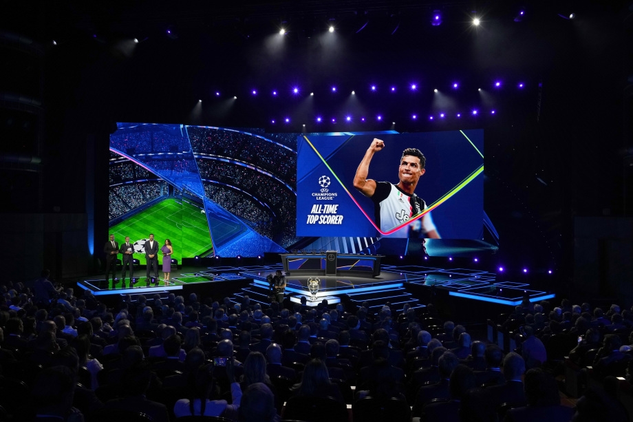 Ronaldo, Champions League, bốc thăm, thể thức mới, UEFA, bóng đá, biểu cảm