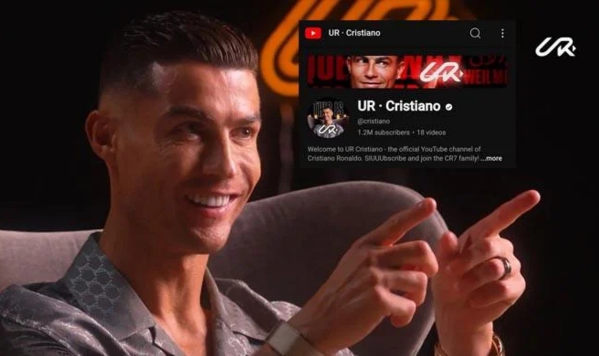 Cristiano Ronaldo, biểu tượng bóng đá toàn cầu, YouTube