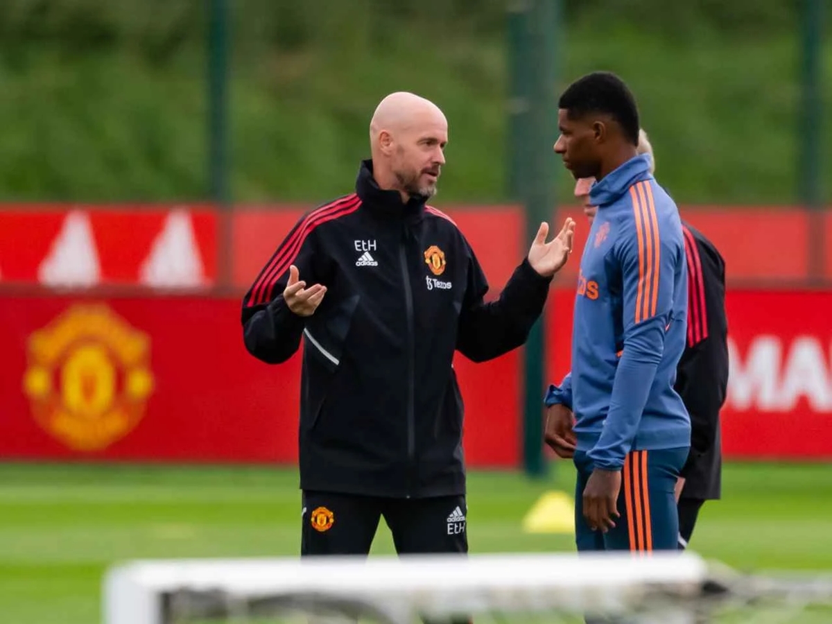 Ten Hag, Shearer, Rashford