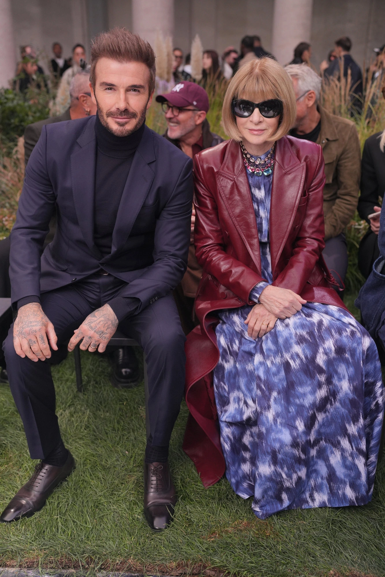 David Beckham và Anna Wintour – biểu tượng thời trang toàn cầu