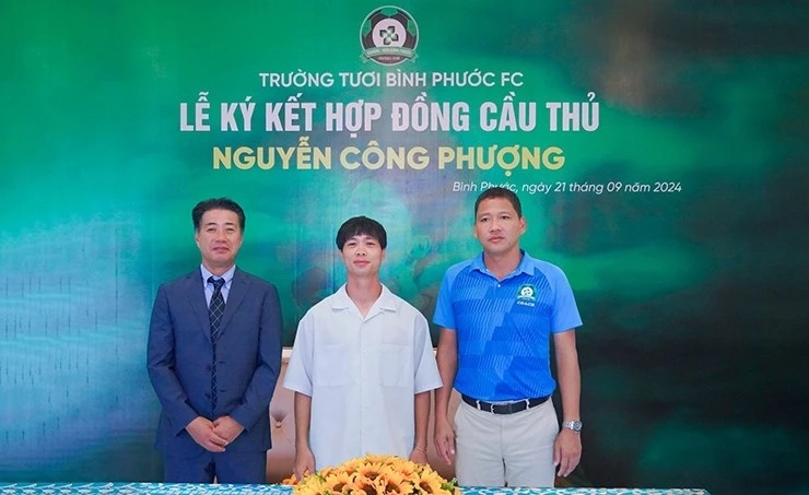 Công Phượng, Công Phượng gia nhập CLB Bình Phước