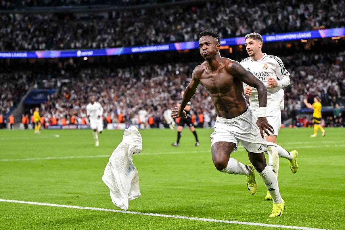 Video tóm tắt Real Madrid vs Dortmund, Vinicius