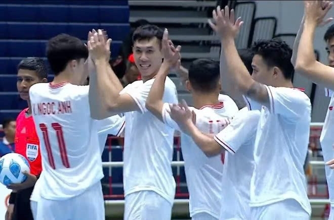 Video tóm tắt futsal Việt Nam vs Brunei