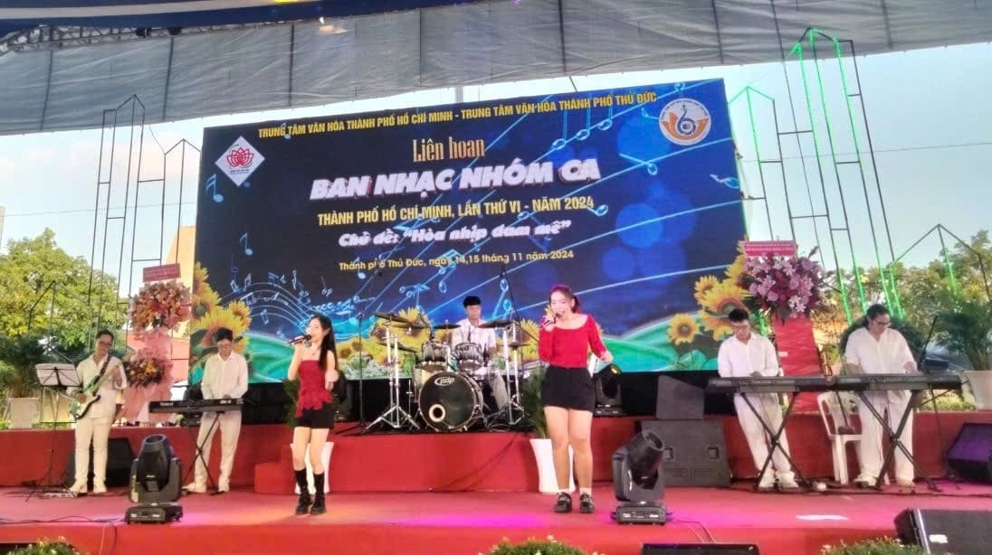 Khai mạc Liên hoan Ban nhạc Nhóm ca TPHCM lần thứ VI Năm 2024