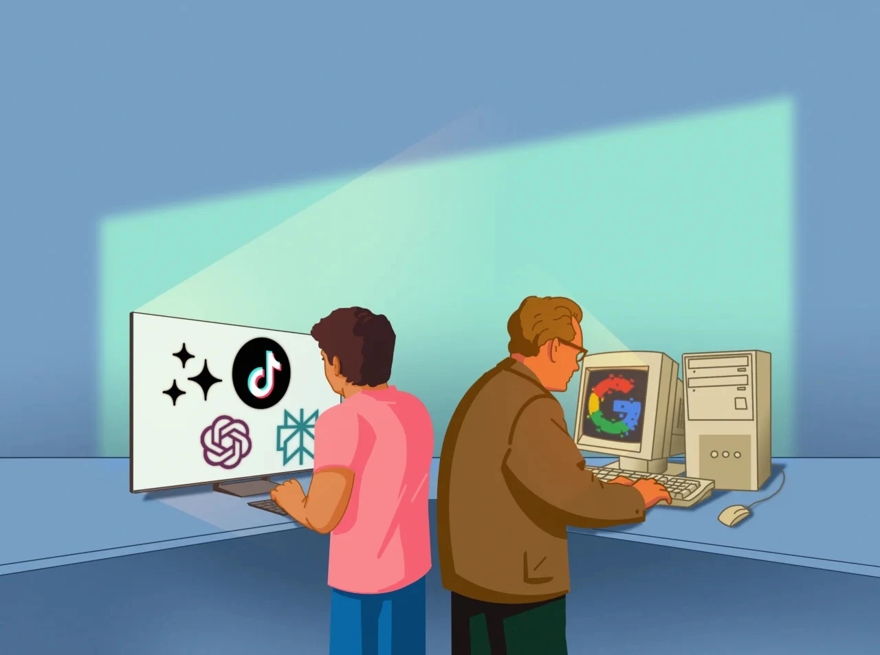 Google cho người già dùng, Google tụt hậu