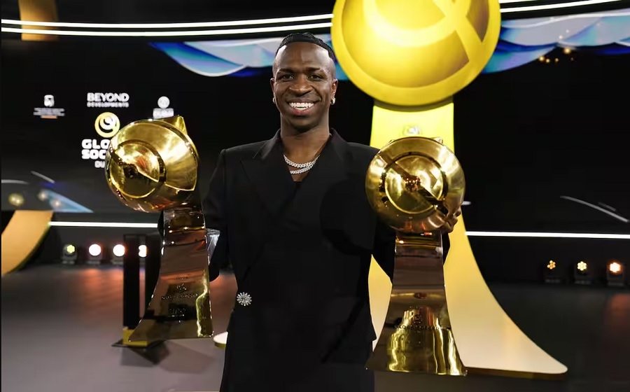 Vinicius Jr. cầu thủ xuất sắc nhất năm 2024, Cristiano Ronaldo khen ngợi Vinicius, Giải thưởng Globe Soccer Awards 2024