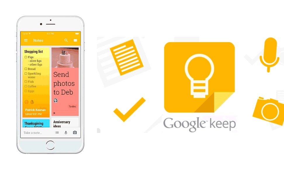 Google Keep, Tạo ghi chú nhanh, Ghi chú một chạm, Tính năng mới Google Keep, Ứng dụng ghi chú Google Keep