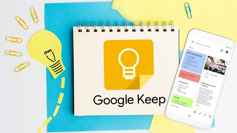 Google Keep, Tạo ghi chú nhanh, Ghi chú một chạm, Tính năng mới Google Keep, Ứng dụng ghi chú Google Keep