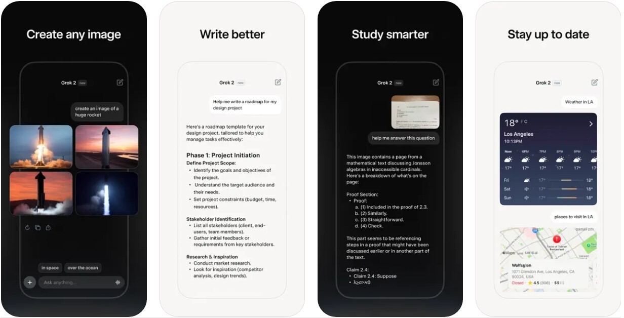 Ứng dụng Grok AI, Grok AI iOS, Grok AI độc lập, Tải ứng dụng Grok AI, Grok AI App Store