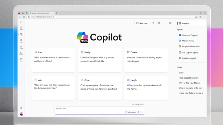 Copilot chat, Microsoft 365 Copilot Chat, Copilot Chat Microsoft, Microsoft 365 tính năng mới, GPT-4 trong Microsoft 365, Tạo tác nhân tự động Microsoft Copilot