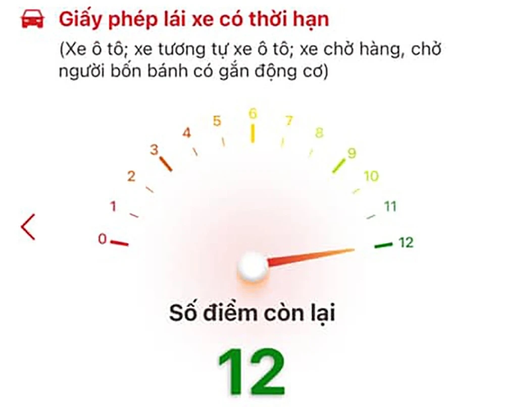 Khoe GPLX còn nguyên 12 điểm, Khoe GPLX 12 điểm