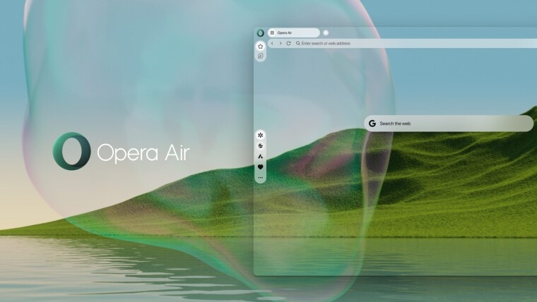 Opera Air, trình duyệt Opera mới, trình duyệt giúp tập trung, trình duyệt thư giãn, trình duyệt giảm căng thẳng, trình duyệt có âm thanh thư giãn