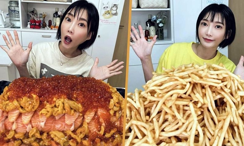 Thánh mukbang Kinoshita, Yuka Kinoshita nghỉ hưu, Thánh ăn Nhật Bản giải nghệ, Kinoshita dừng mukbang, Yuka Kinoshita sức khỏe, Mukbang Nhật Bản