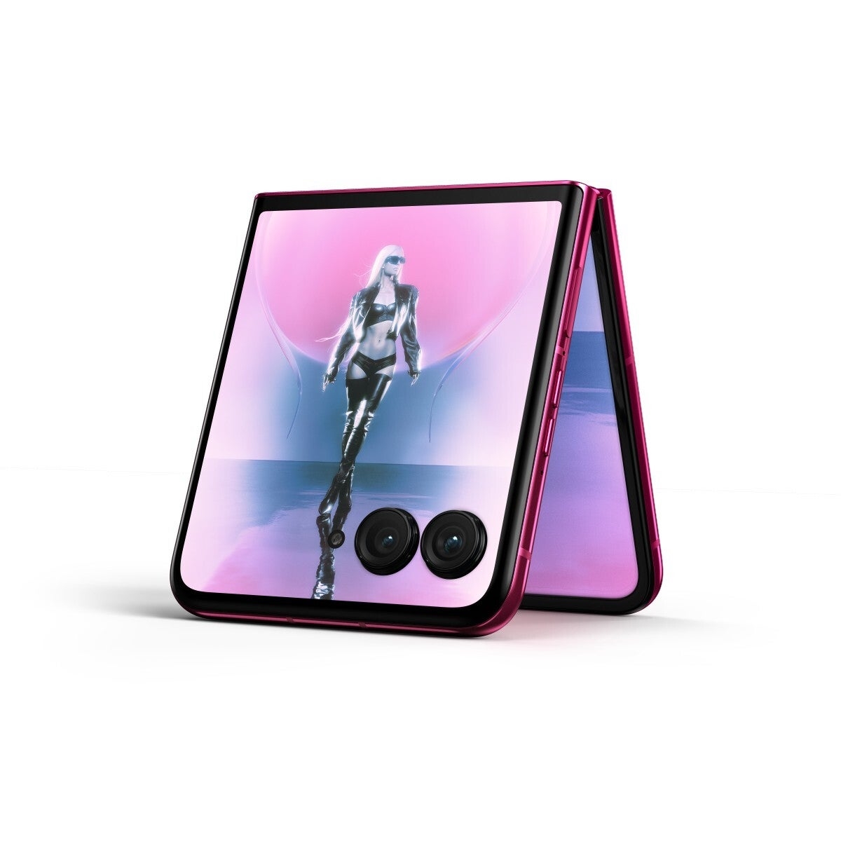 Motorola Razr Plus Paris Hilton, Razr Plus Paris Hilton Edition, Motorola Razr Plus màu hồng, Razr Plus phiên bản giới hạn, Điện thoại gập Motorola Razr Plus