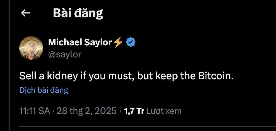 Michael Saylor và Bitcoin, CEO MicroStrategy nói về Bitcoin, Bitcoin giảm giá mạnh, Tỷ phú Michael Saylor phát biểu sốc, MicroStrategy sở hữu bao nhiêu Bitcoin