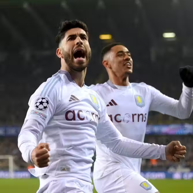 Aston Villa tại Champions League, Aston Villa vào tứ kết C1, Champions League 2025, Kết quả Club Brugge vs Aston Villa, Aston Villa thắng Club Brugge