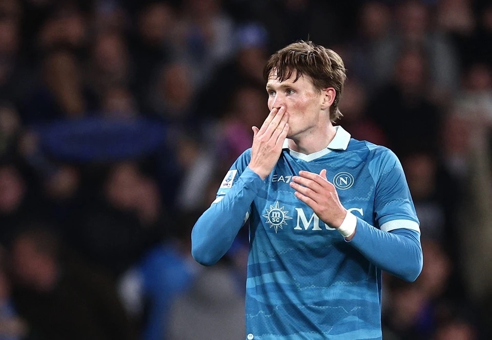 McTominay tại Napoli, Lukaku tại Napoli, Napoli vs Empoli, Napoli thắng Empoli, McTominay ghi bàn, Lukaku ghi bàn