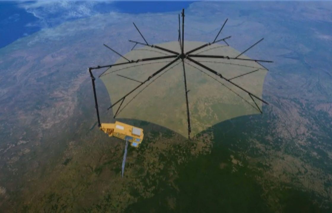 Vệ tinh Biomass, radar không gian, đo carbon rừng, biến đổi khí hậu, ô radar, ESA