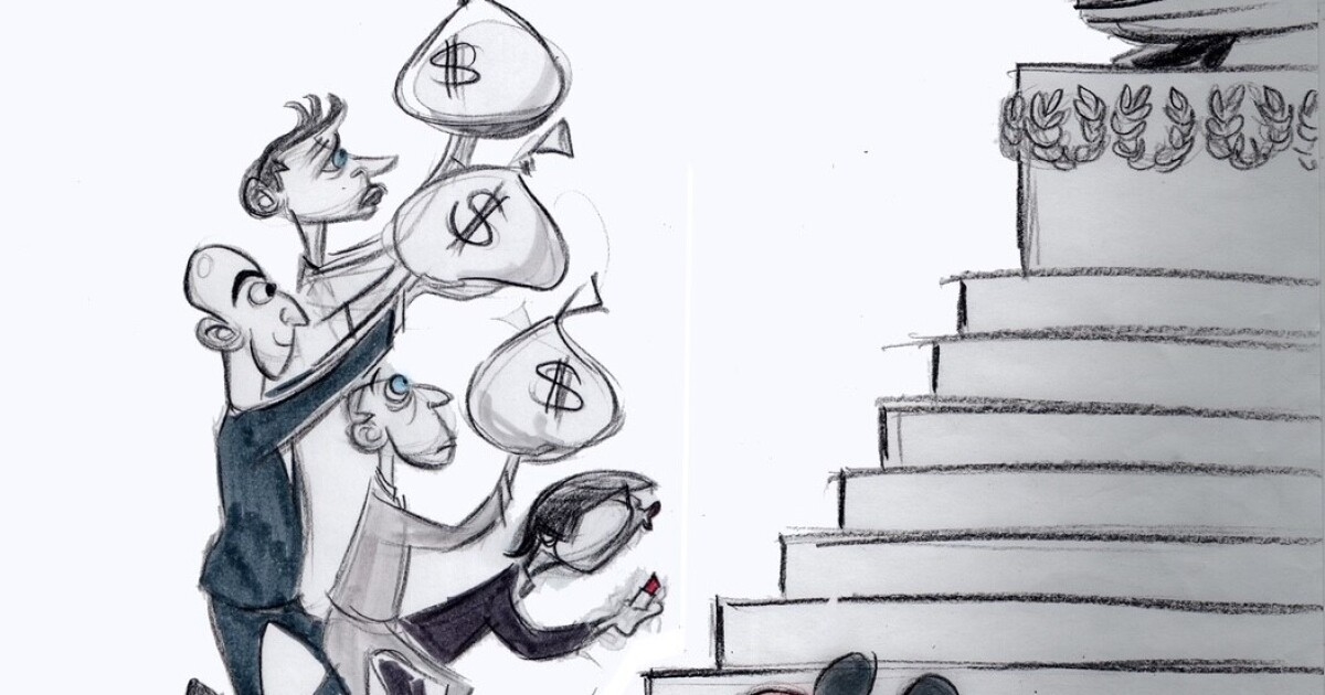 Ann Telnaes, Pulitzer Prize, Jeff Bezos, Washington Post, Donald Trump, tranh biếm họa