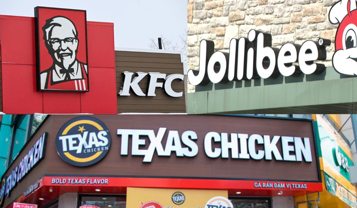 KFC bị mạo danh, Jollibee TikTok, Texas Chicken giả mạo, cảnh báo thương hiệu gà rán, lừa đảo Facebook gà rán