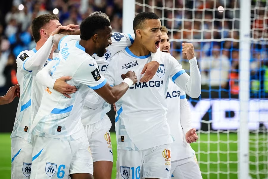Greenwood, Marseille, Champions League, Ligue 1, bàn thắng quyết định