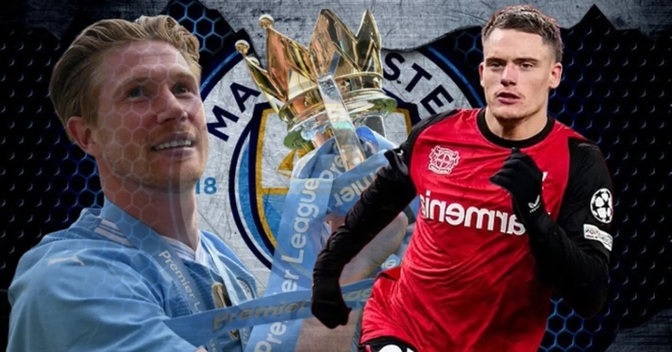 Man City, Florian Wirtz, kỷ lục chuyển nhượng Premier League, Guardiola, De Bruyne