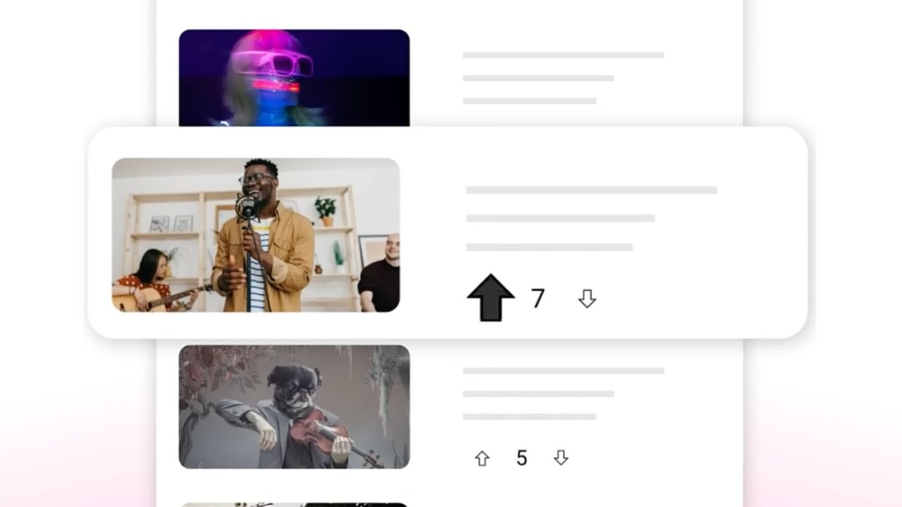 YouTube, playlist cộng tác, bình chọn bài hát, upvote YouTube, danh sách phát nhạc