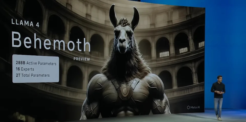 Meta, Llama 4, Behemoth, AI, mô hình AI, LlamaCon, Mark Zuckerberg